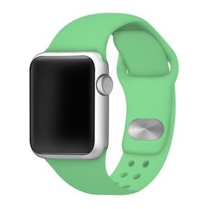 Pastel Green Apple Compatible Silicone Watch Band